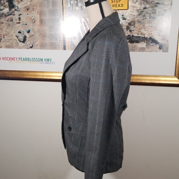 Valia Pattern office grey jacket. Size S. NWOT - Picture 4 of 8